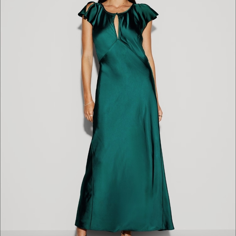 Old Navy Teal Maxi Dress